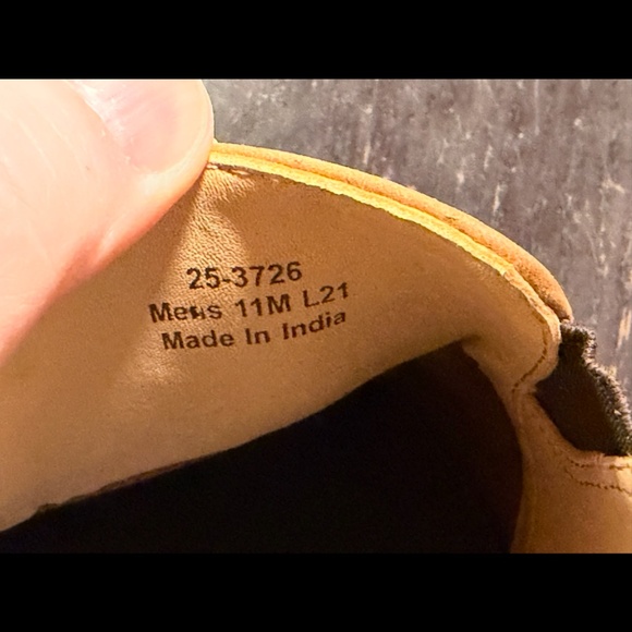 NWOB Johnston & Murphy McGuffey Perforated Leather Slip On Sneaker Brown Men 11M main image 5